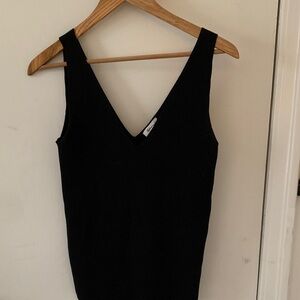Classic Black Sleeveless Top